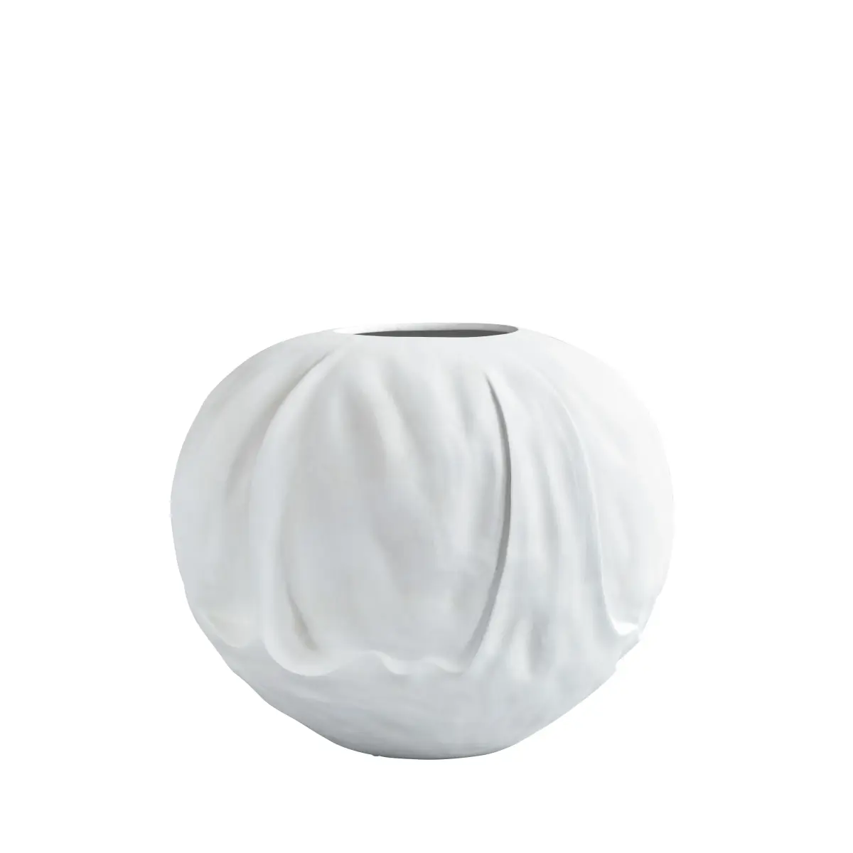 Orimono stor Vase 50 cm, Bone white
