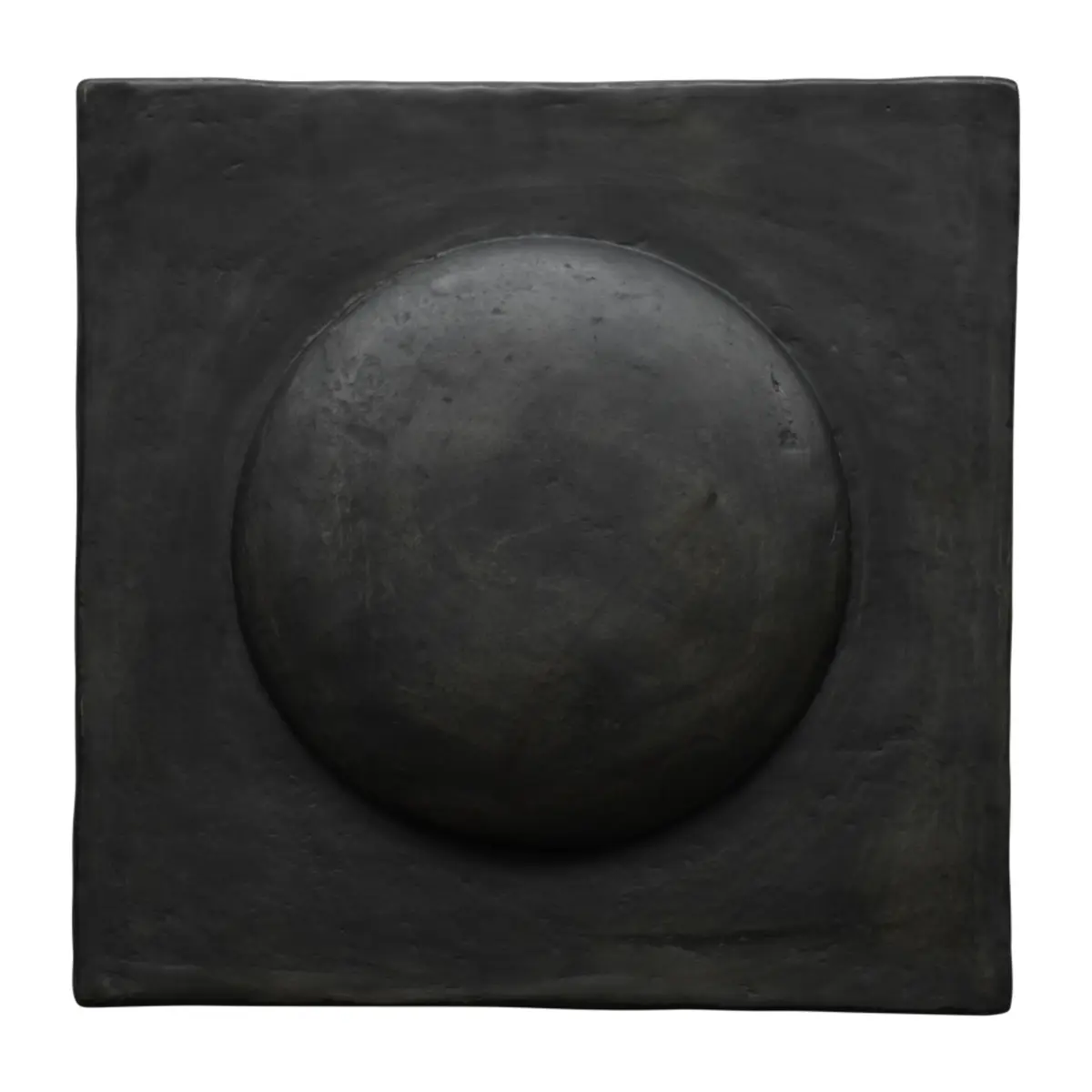 Sculpt Art Shield veggdekorasjon 58 x 58 cm, Coffee