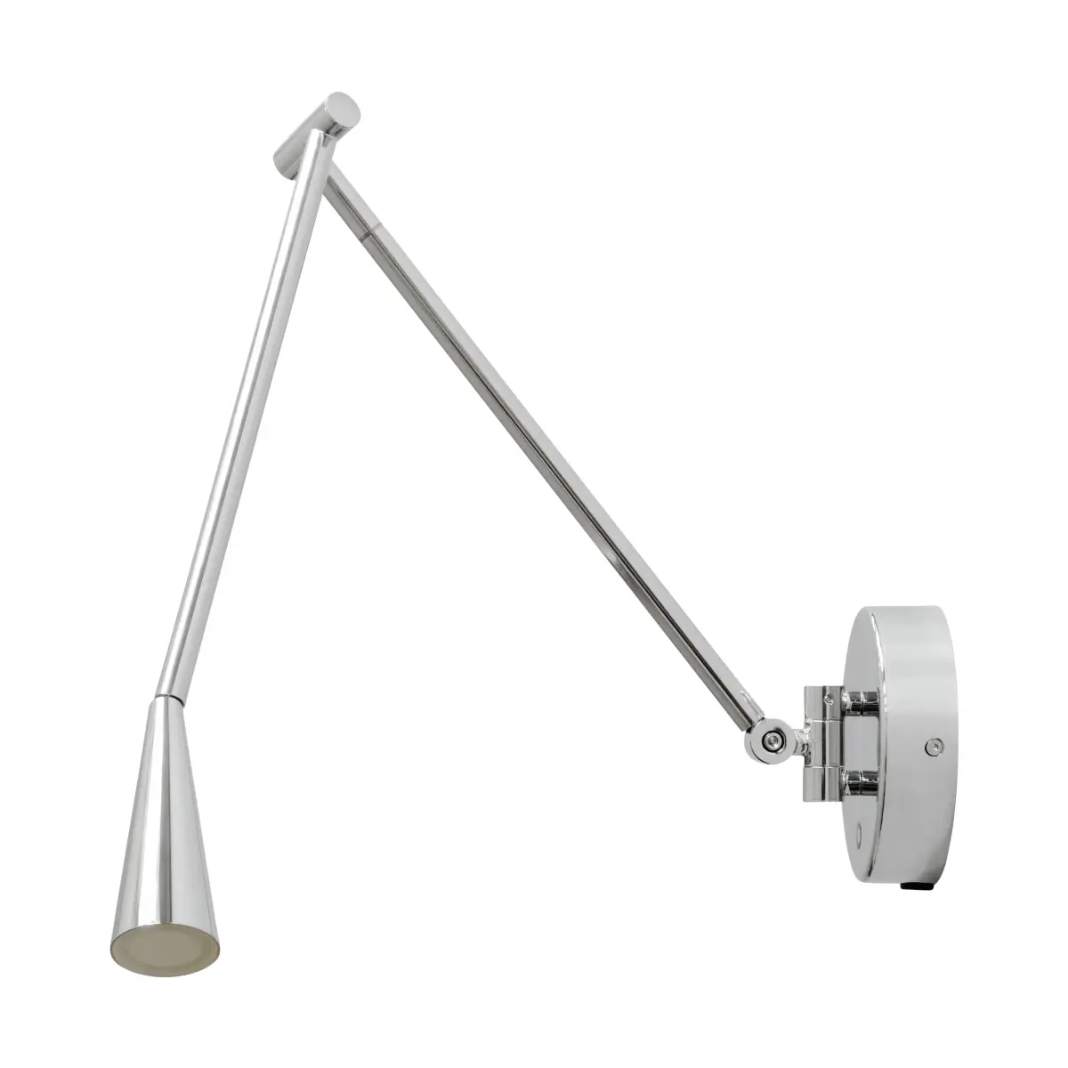 Snake vegglampe, Chrome
