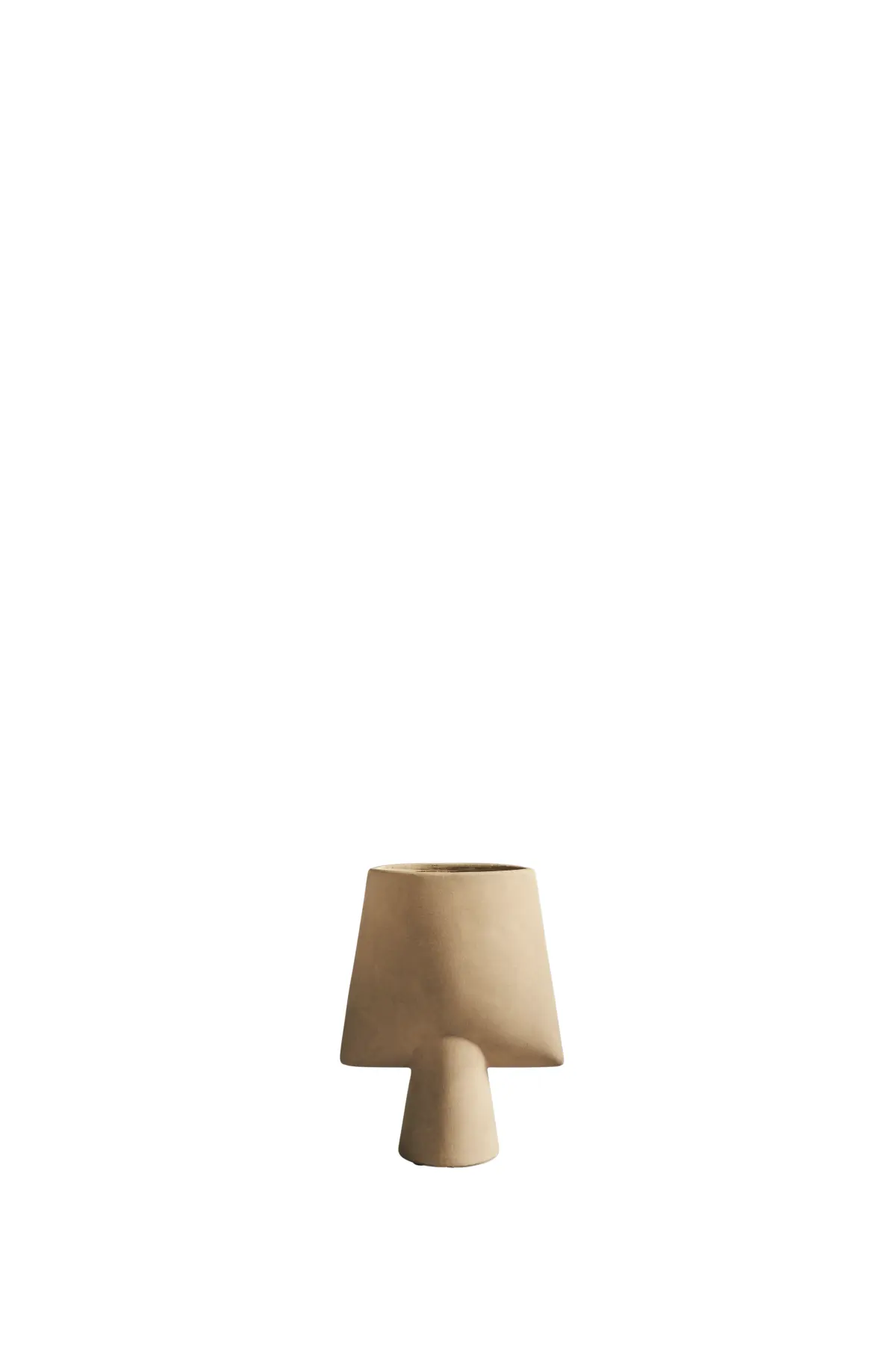 Sphere Vase Square mini, Sand