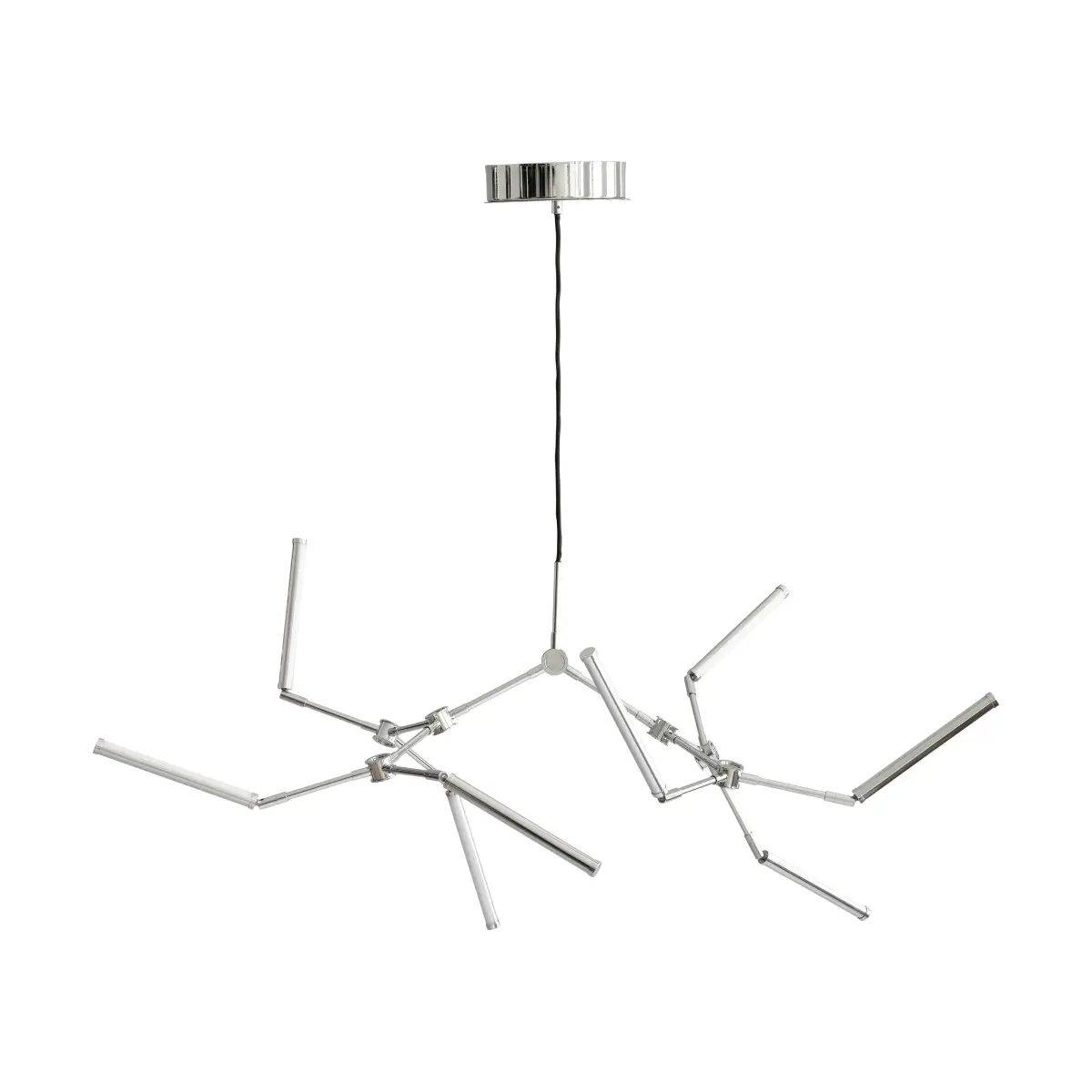 Stick chandelier takkrone mini, Chrome