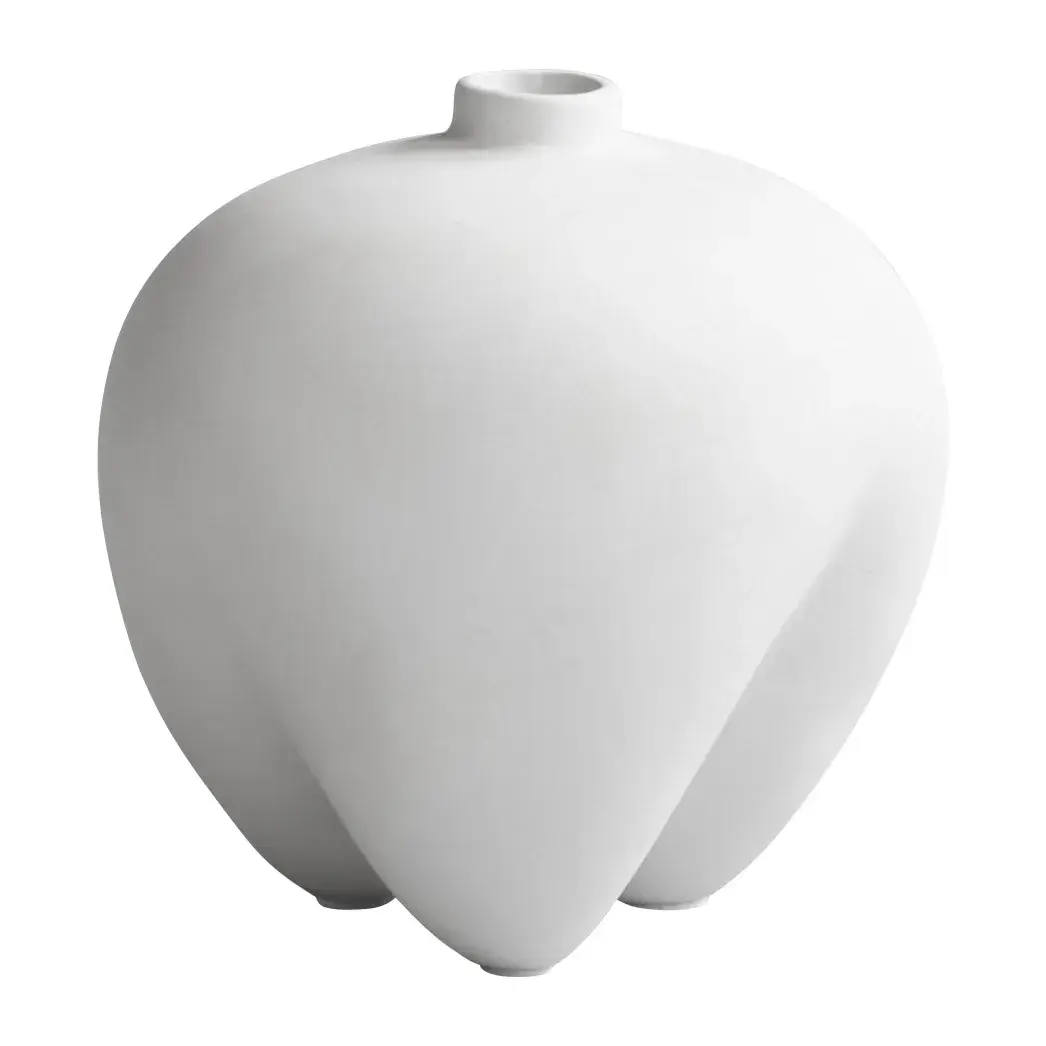 Sumo vase Ø15 cm, Bone White