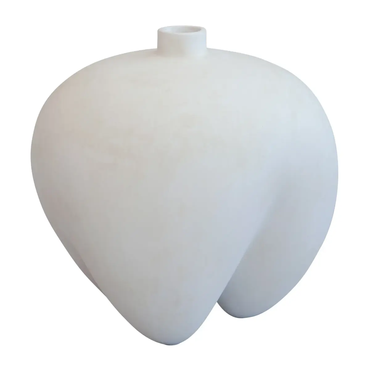 Sumo vase mini, Bone White
