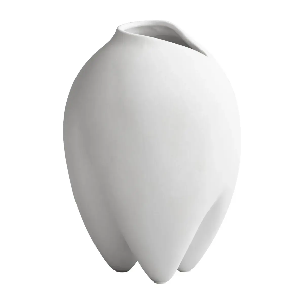 Sumo vase smal Ø14 cm, Bone White