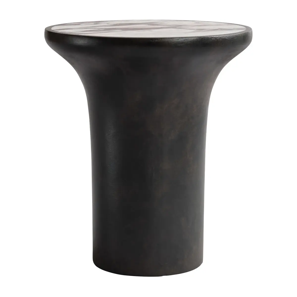Tairu sidebord tall Ø 35 cm, Calacatta