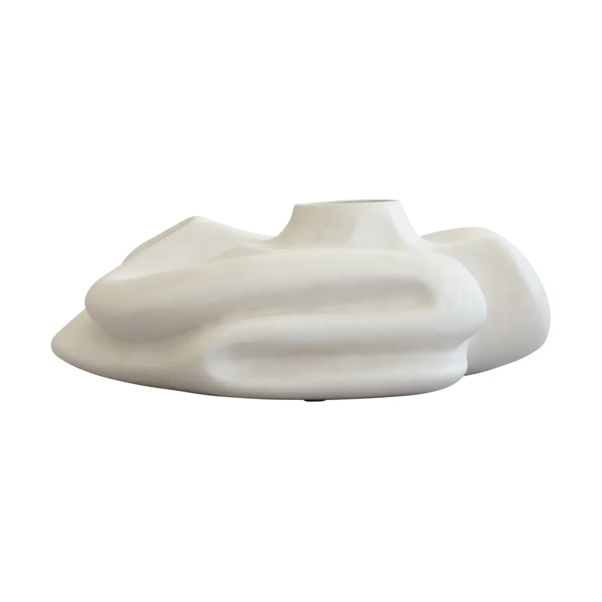 Wabi Fat vase 23 cm, Birch