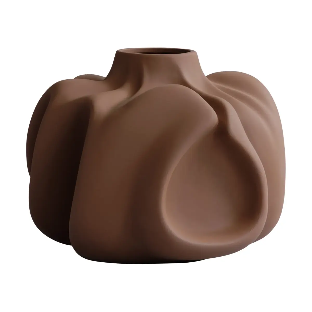 Wabi Medio vase 28 cm, Almond