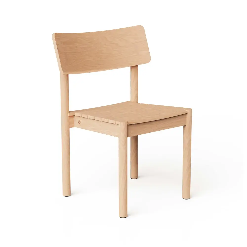 Strå stol, Teak