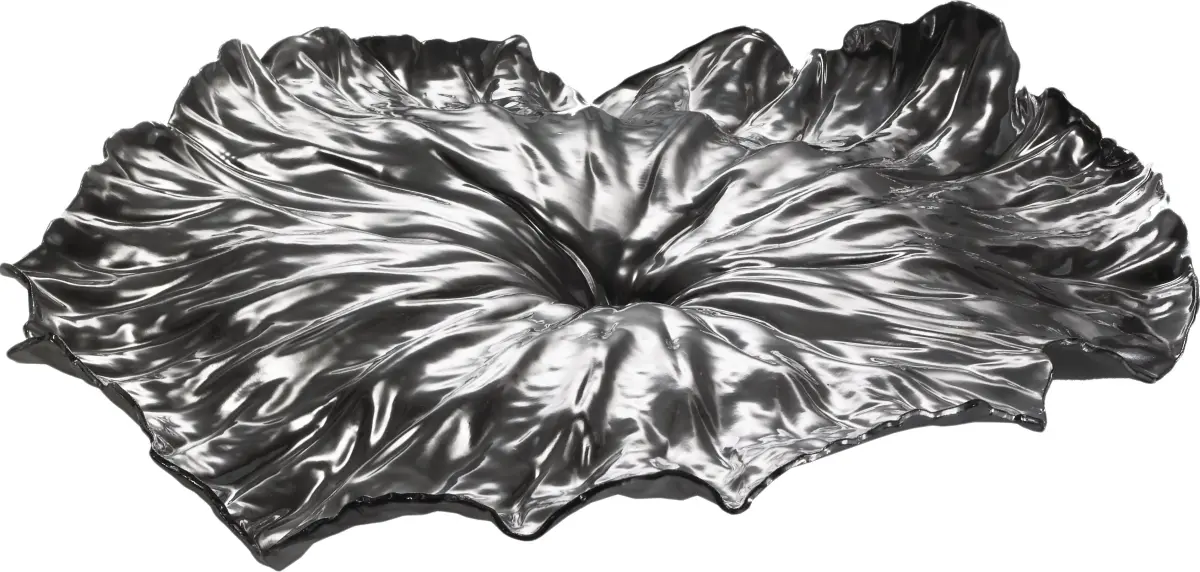 A Lotus Leaf serveringsfat 45 cm, Black