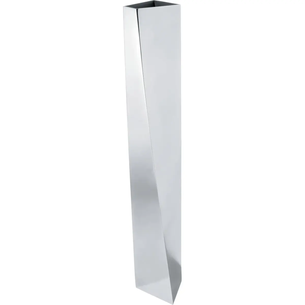 Crevasese blomsterVase 42 cm, Rustfritt stål