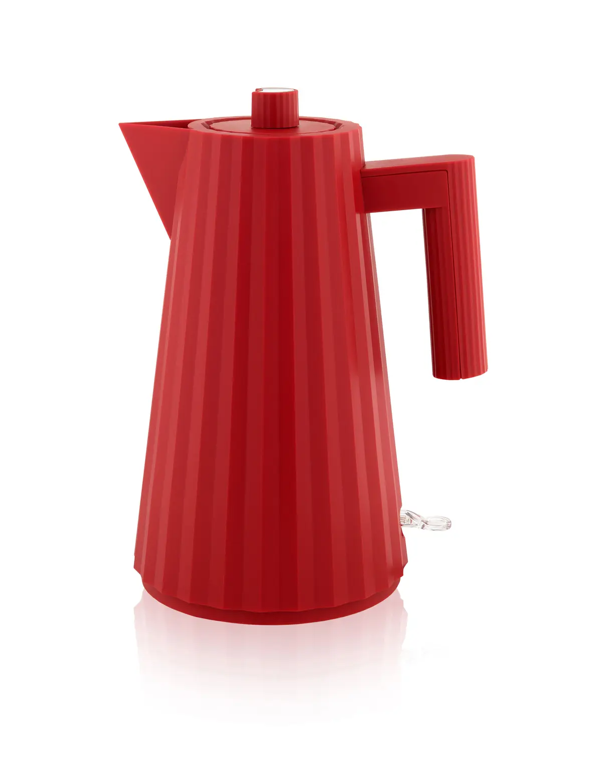 Plissé vannkoker 1,7 l, Rød