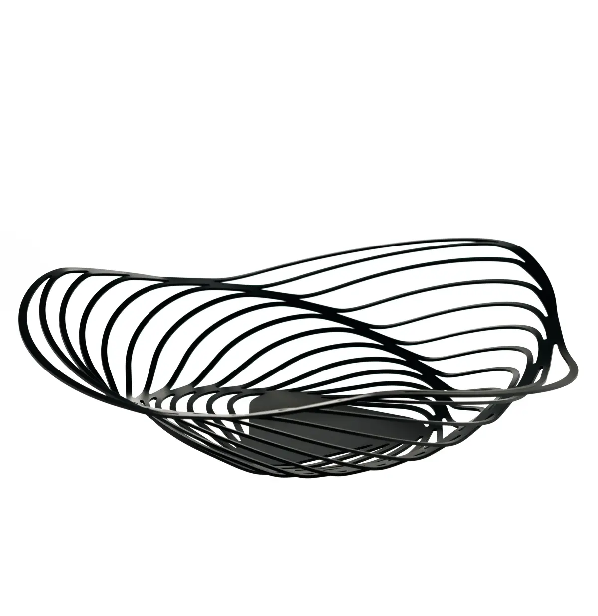 Trinity fruktkurv 43 cm, Svart