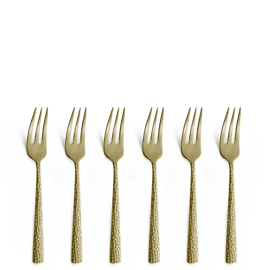 Felicity kakegafler 6-pk 15,6 cm, Champagne