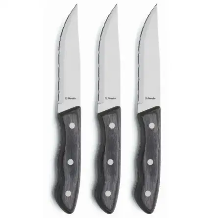 Hercule grillkniv XXL 3-pk, Svart
