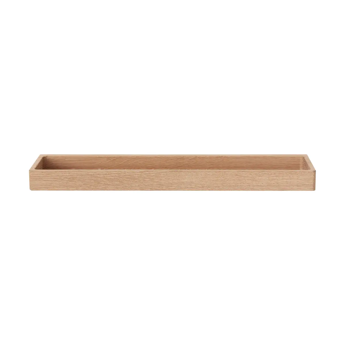 Shelf 11 vegghylle 44 cm, Lacquered oak