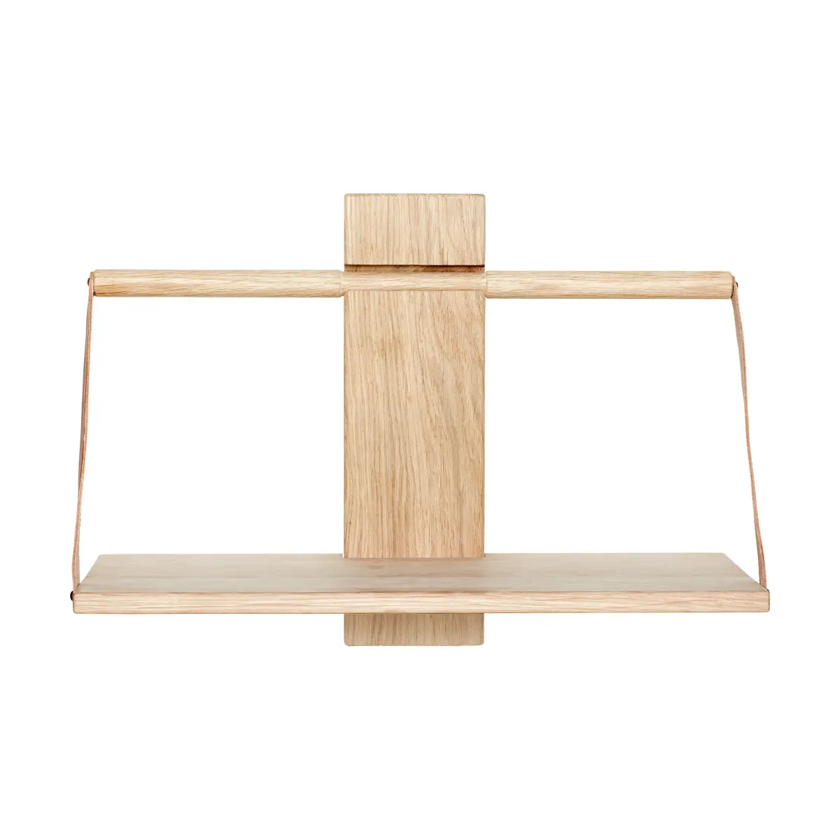Wood Wall vegghylle Medium 45x20x32 cm, Oak