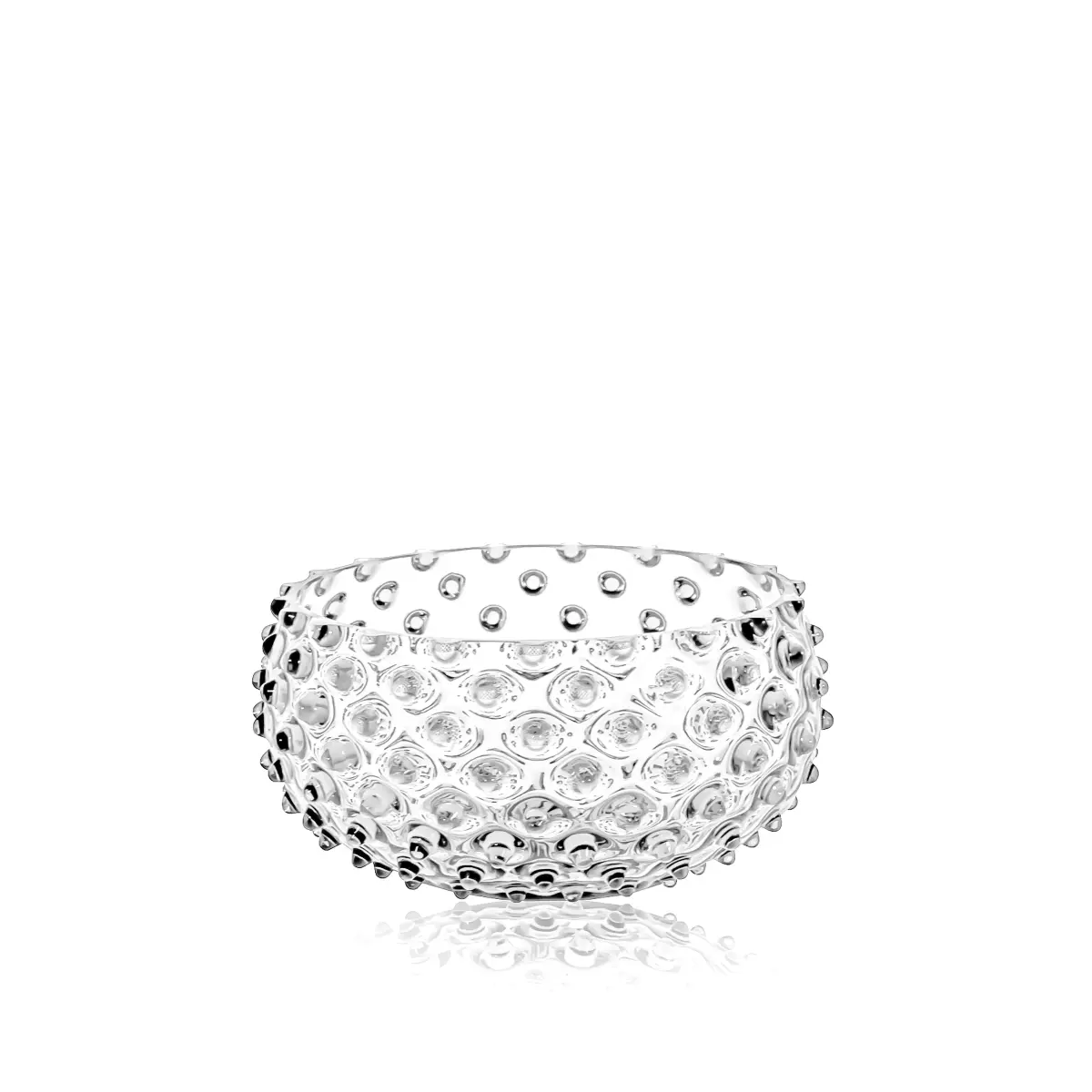 Hobnail Tapas bolle 17 cm, Crystal