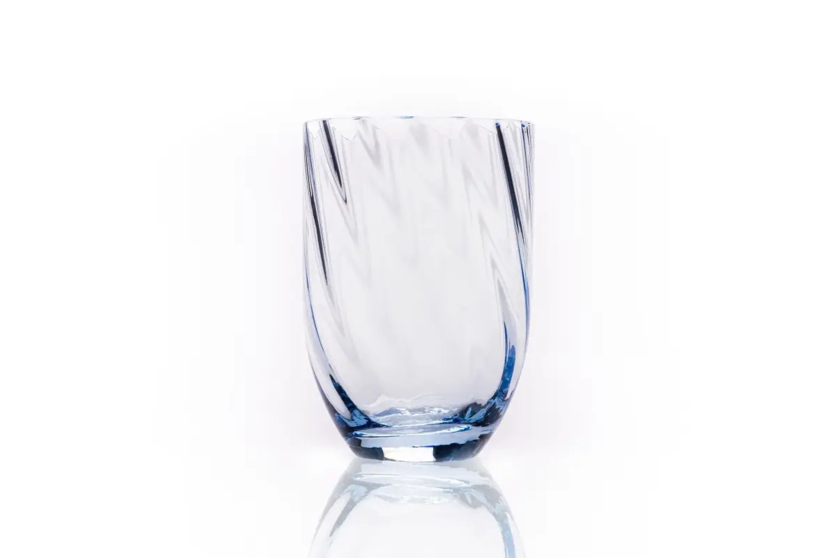 Swirl drikkeglass 25 cl, Light blue