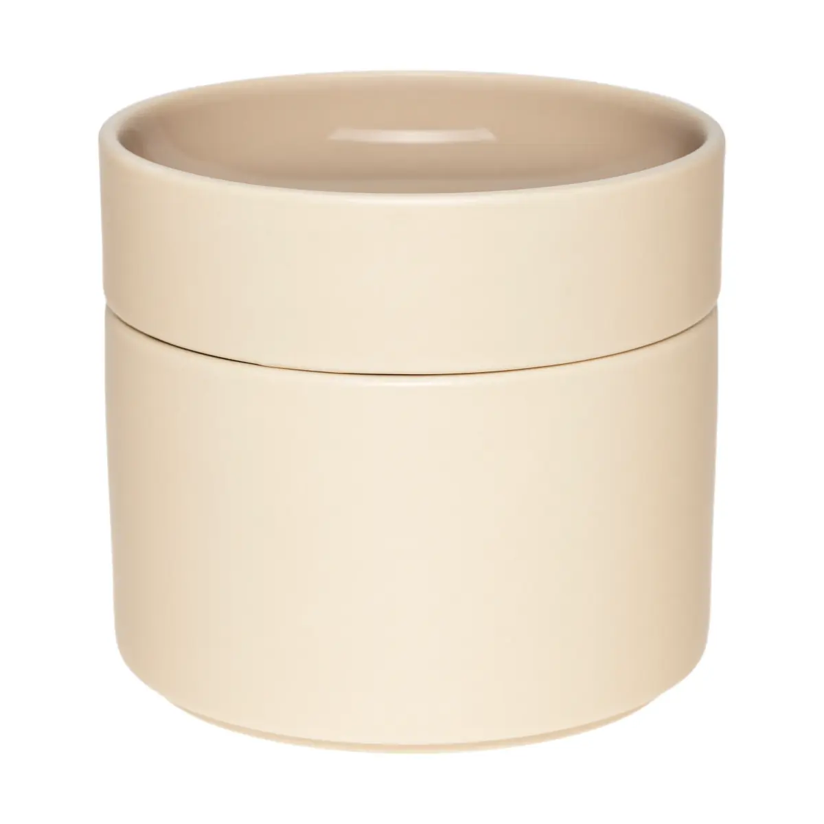 Kirnu dekorativ boks Ø11x10 cm, Beige