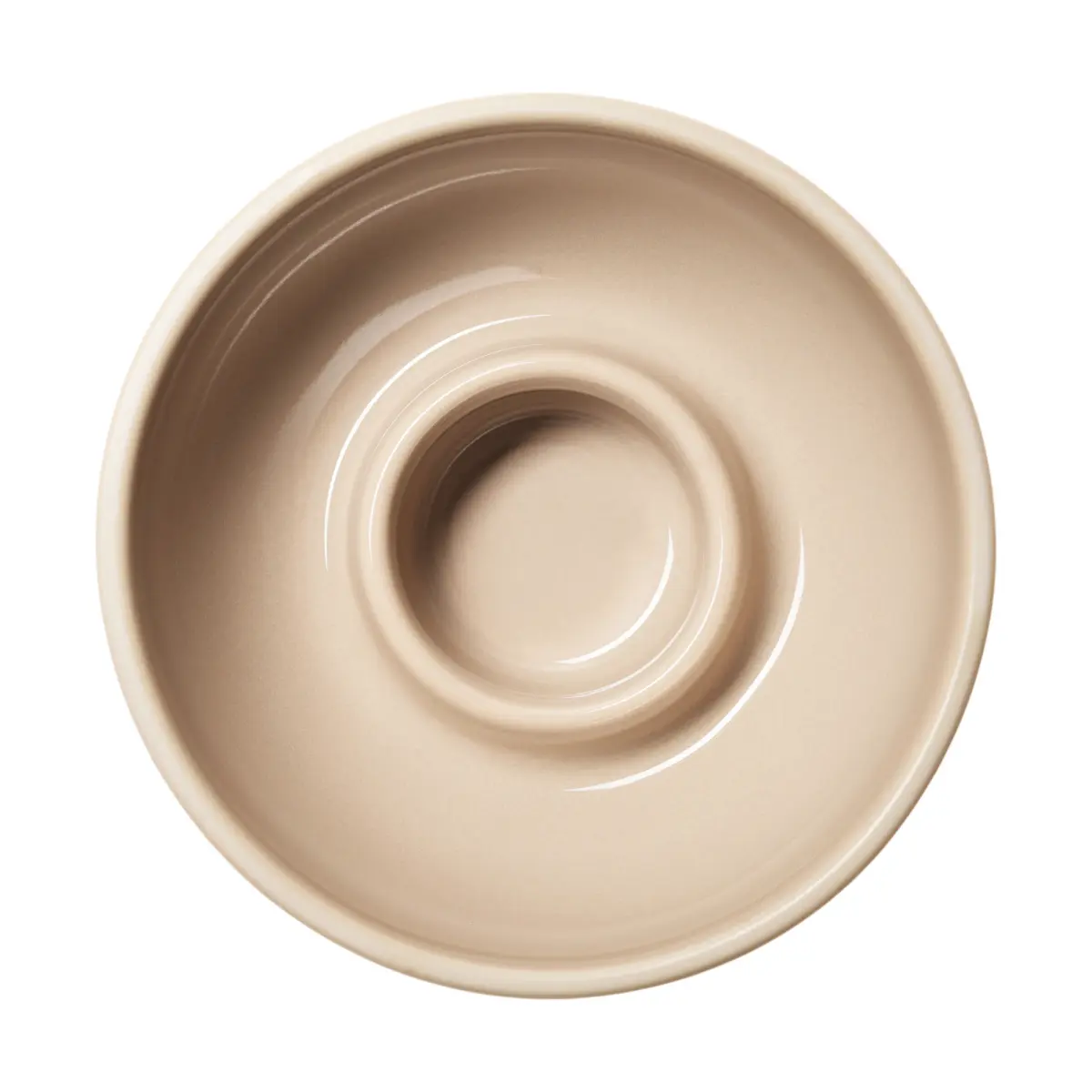 Kirnu lyslykt Ø11x5 cm, Beige