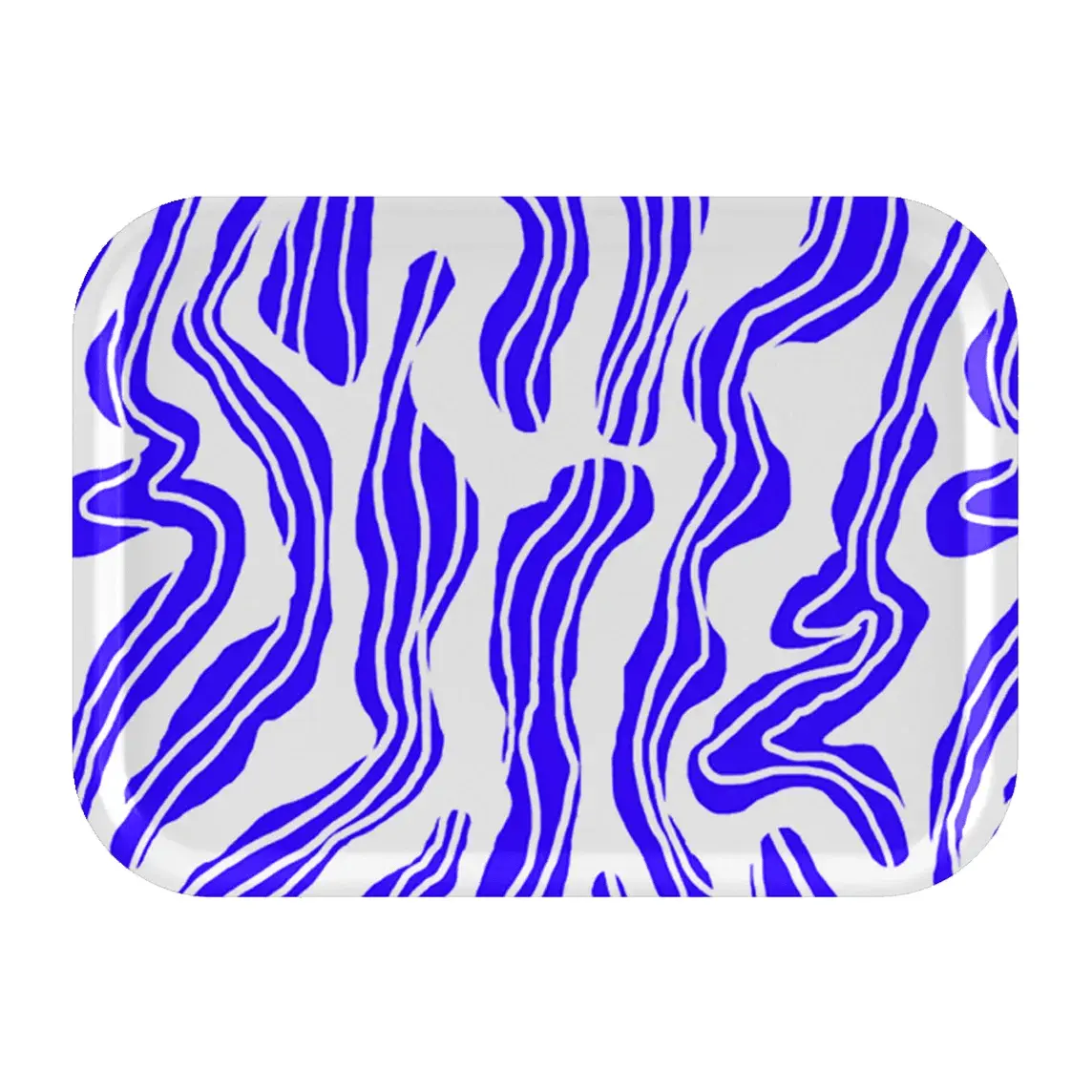 Sudd brett 20 x 27 cm, Blue-white