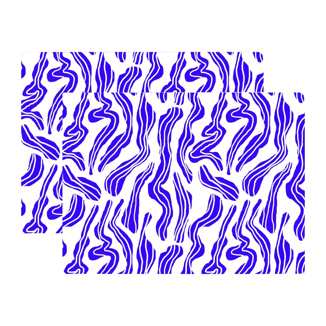 Sudd spisebrikke 30 x 40 cm 2-pakning, Blue-white