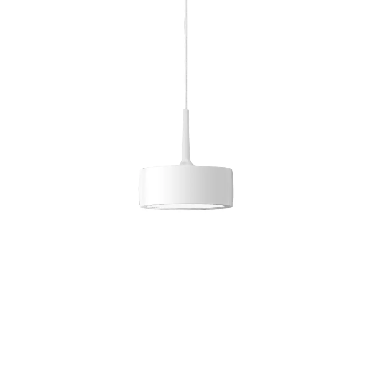 Riff Puck takpendel, Hvit, large, LED