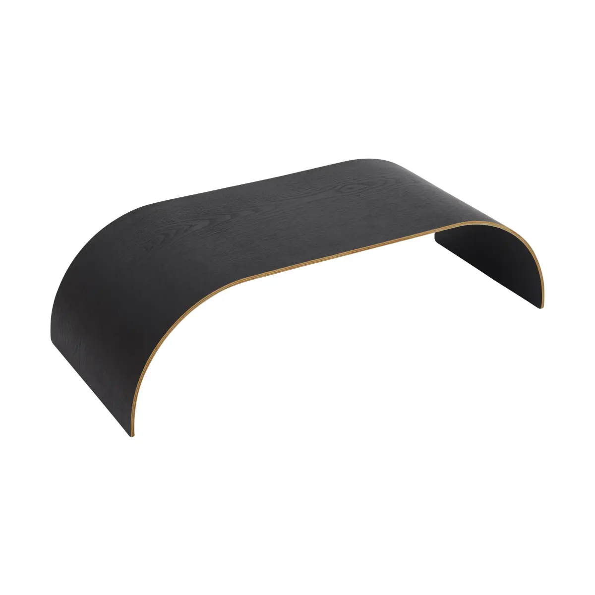 Curva brett/topplate til Curva vegghylle 62,2 cm, Svart