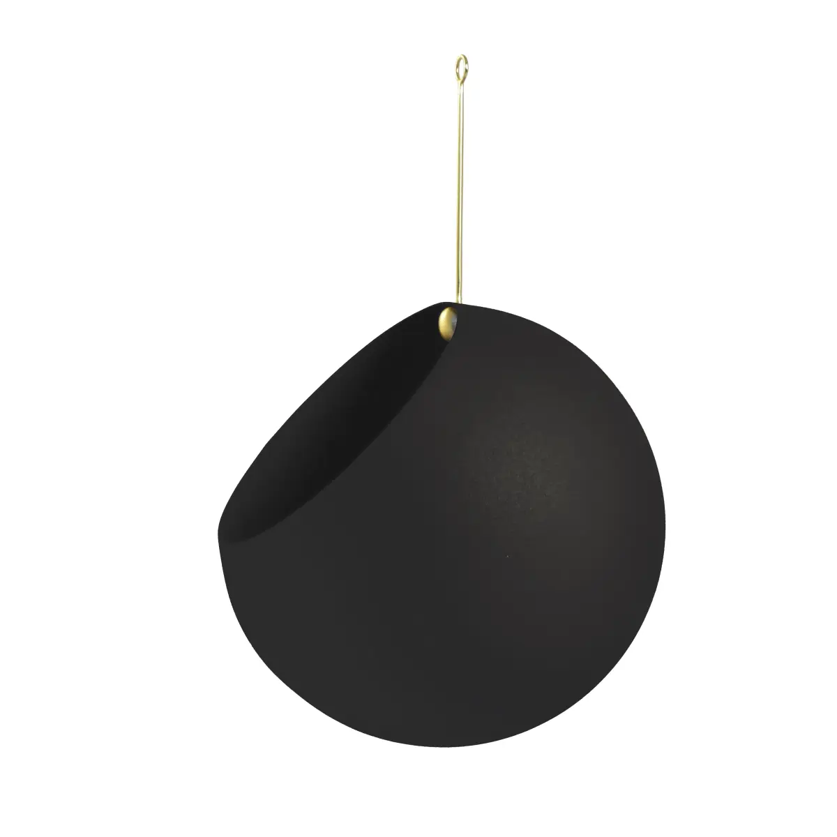 GLOBE hengende krukke Ø21 cm h32 cm, Black