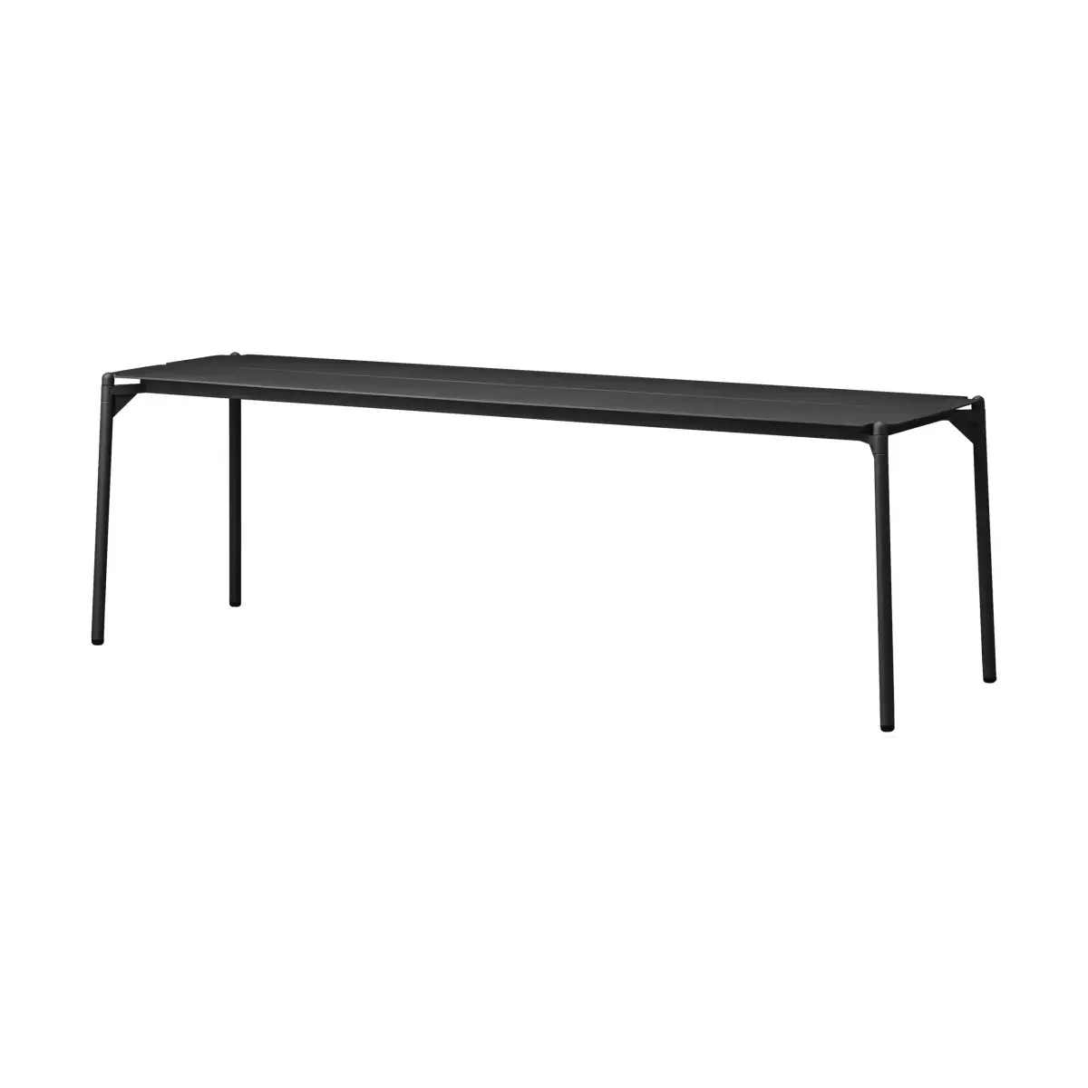 NOVO benk 145x45,5 cm, black