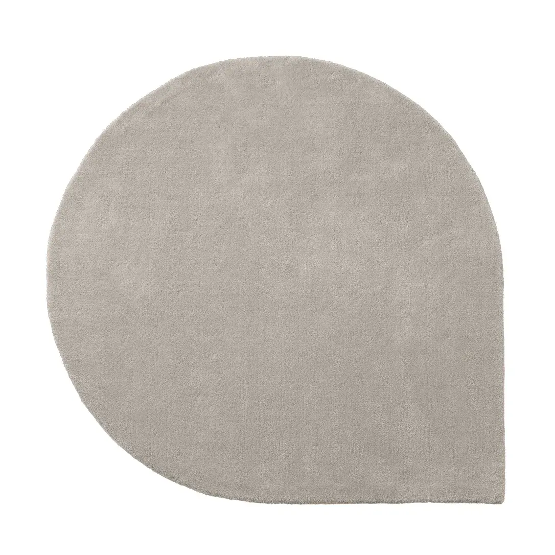 Stila gulvteppe 160x130 cm, Taupe