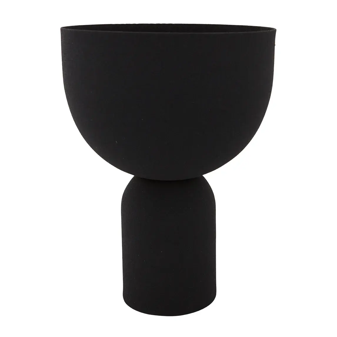 Torus krukke Ø 17 cm, Black-black