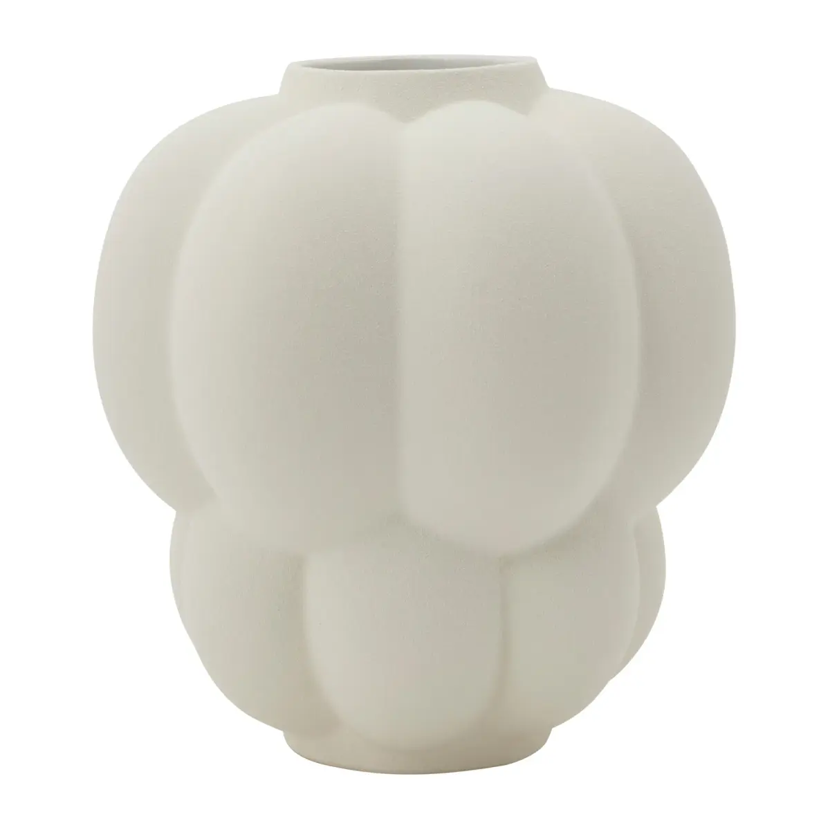 Uva vase 22 cm, Cream