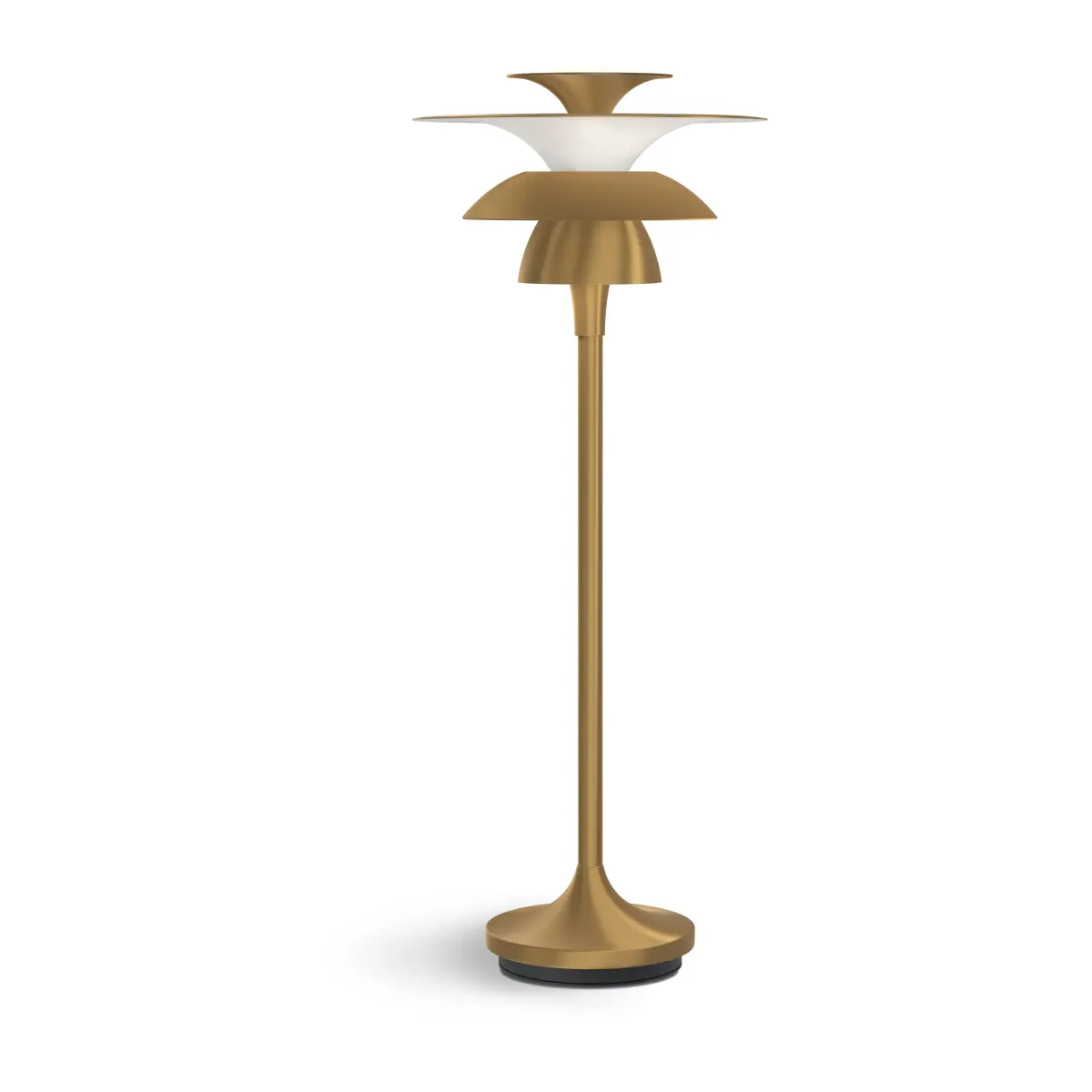 Picasso bordlampe, stor 45,7 cm, Antikk messing