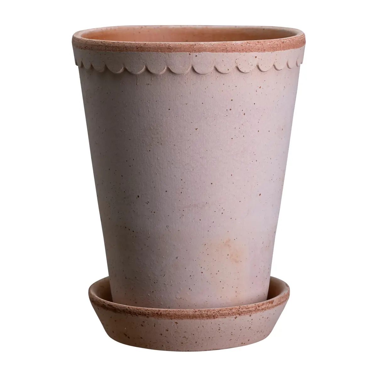 Helena krukke høy Ø14 cm, Rosa