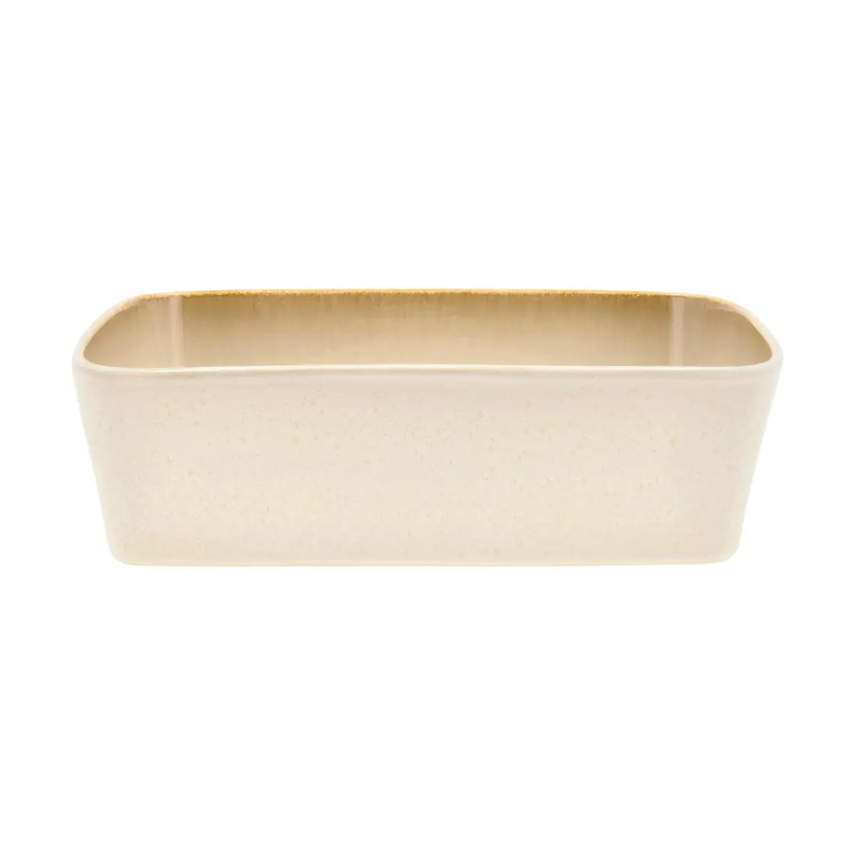 Bitz fat rektangulært 21x28 cm, Cream white