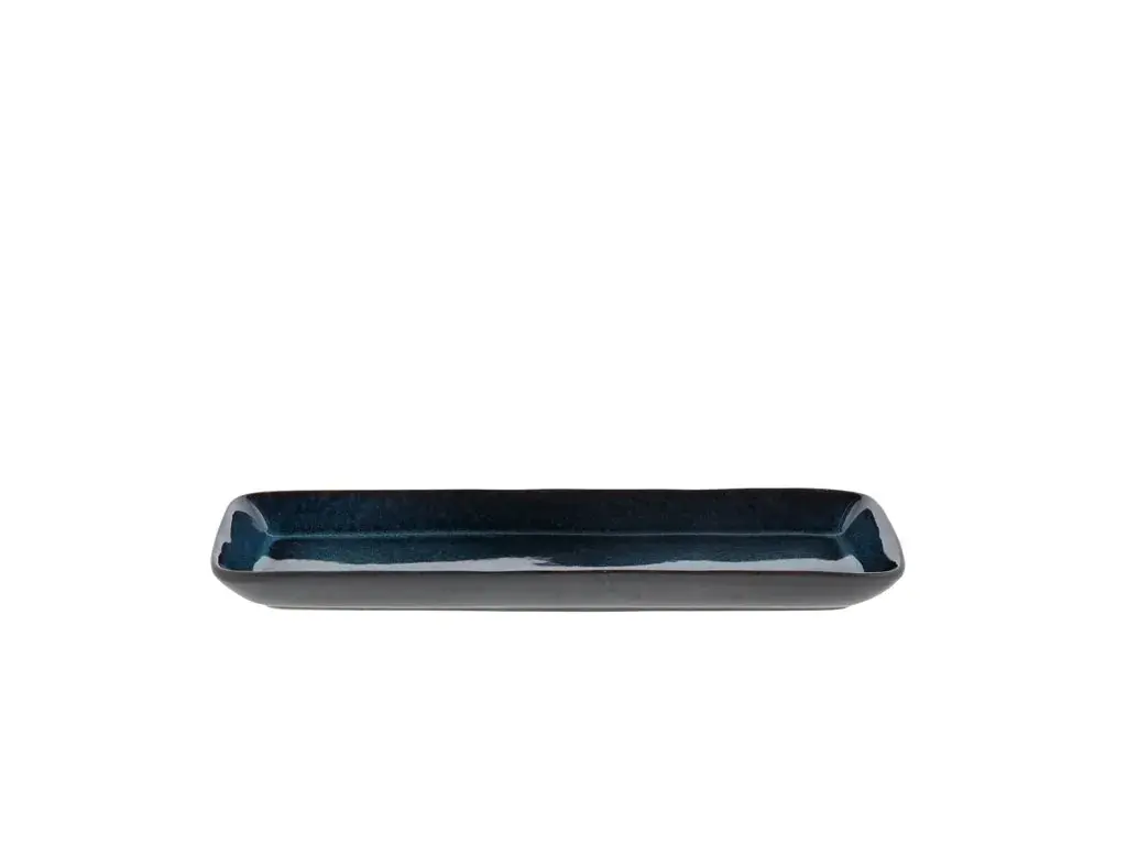 Bitz serveringsfat 38x14 cm, Mørkeblå