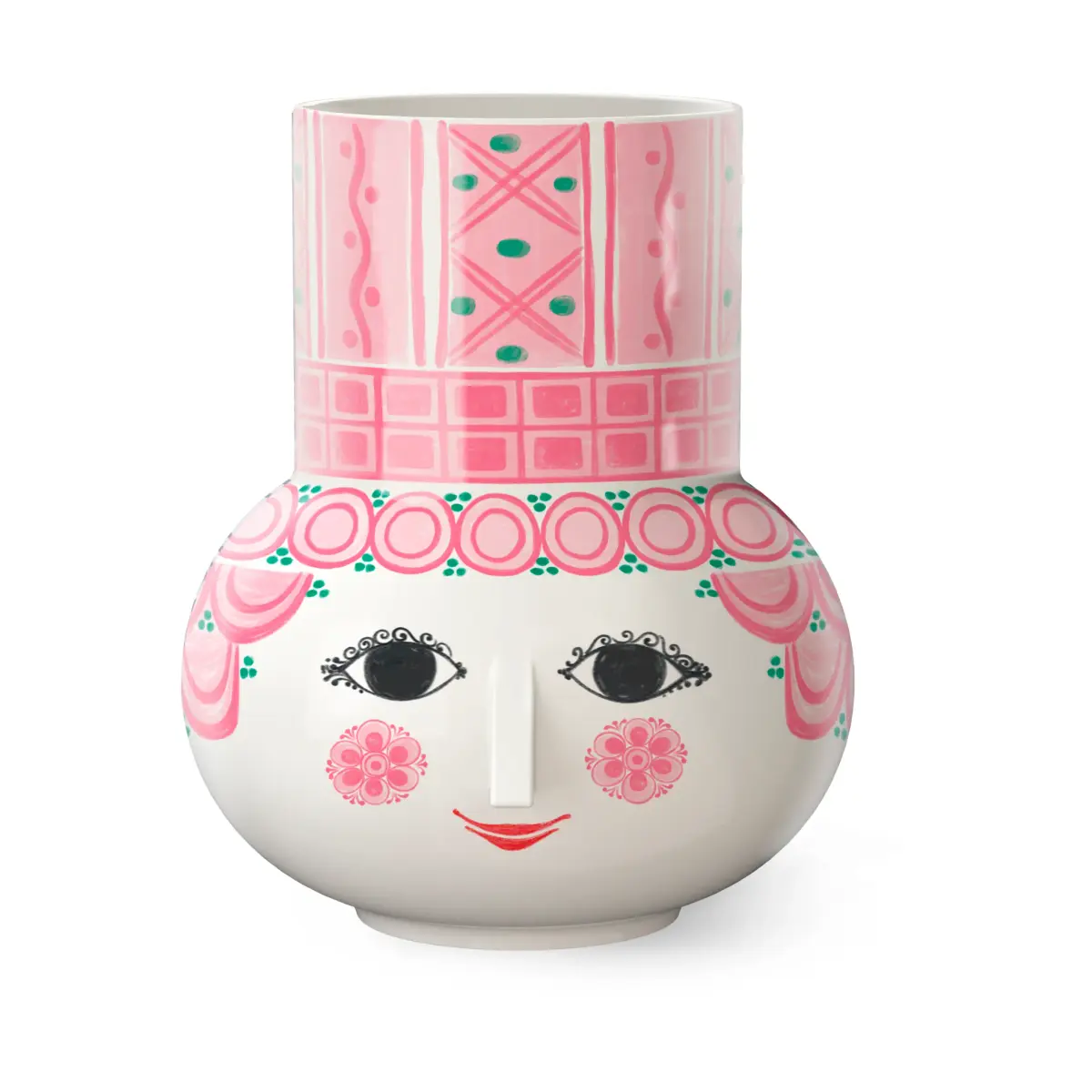 Olga vase 15 cm, Rosa