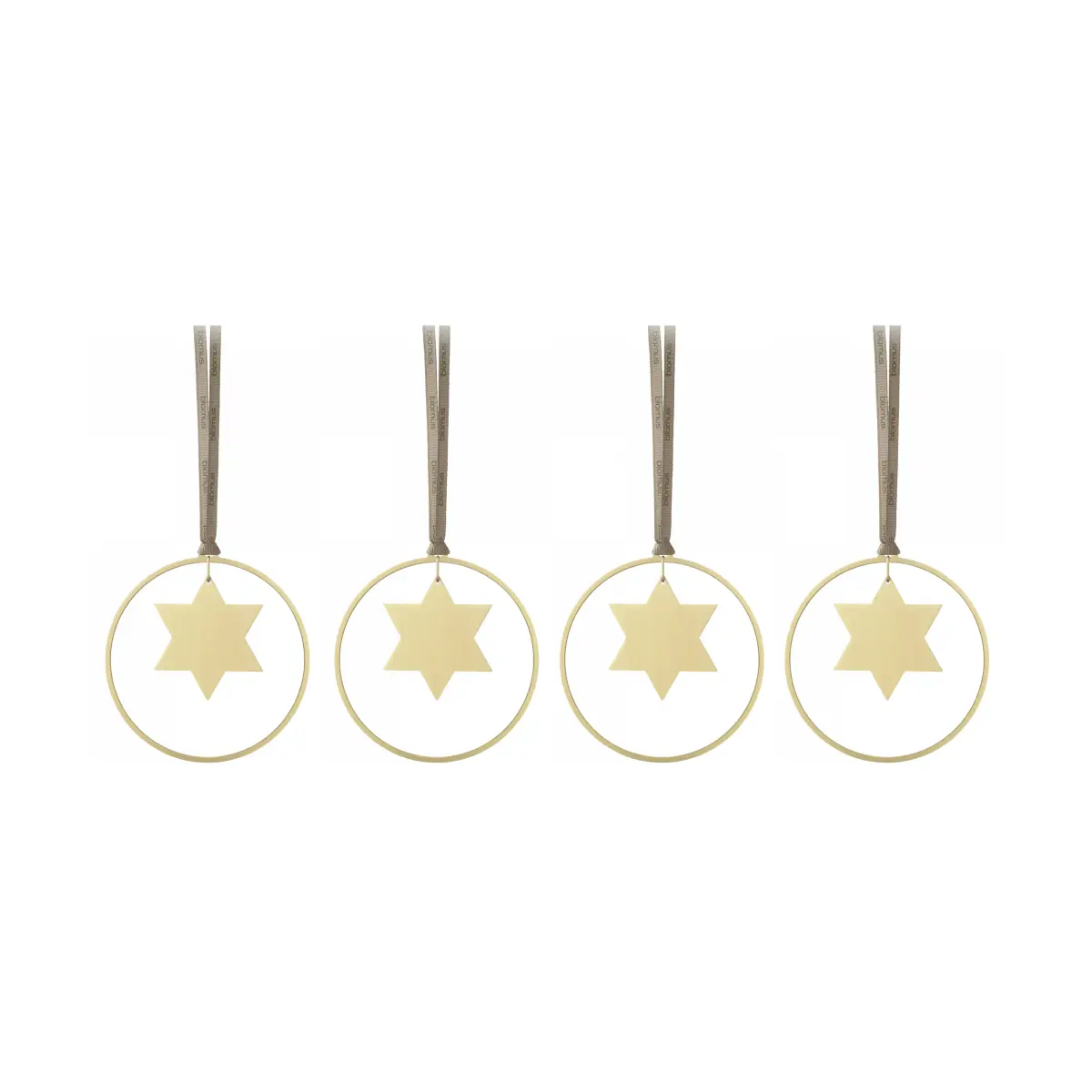 KITAI julhänge 8,5 cm 4-pakning, Stars