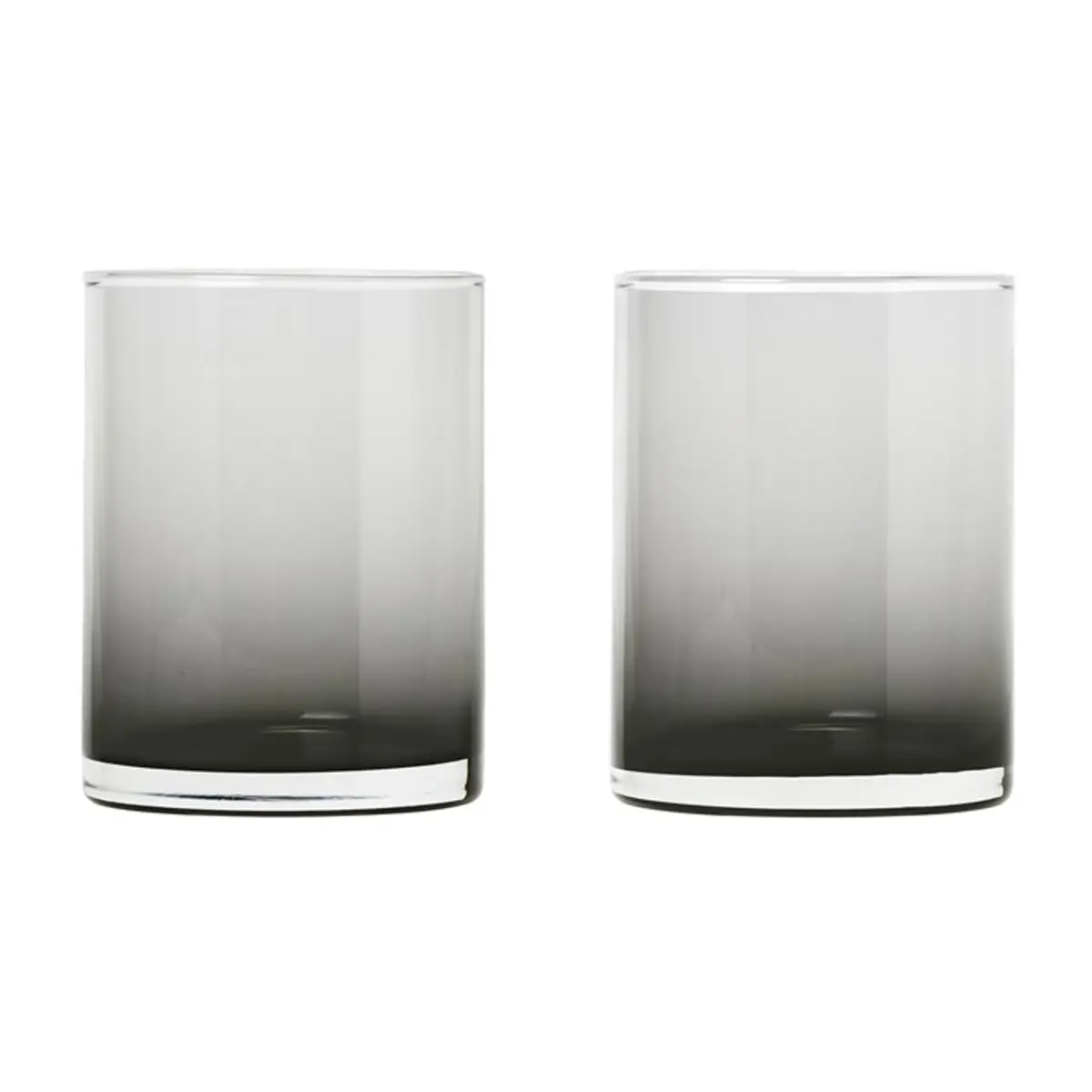Mera glass 22 cl 2-pakning, Smoke