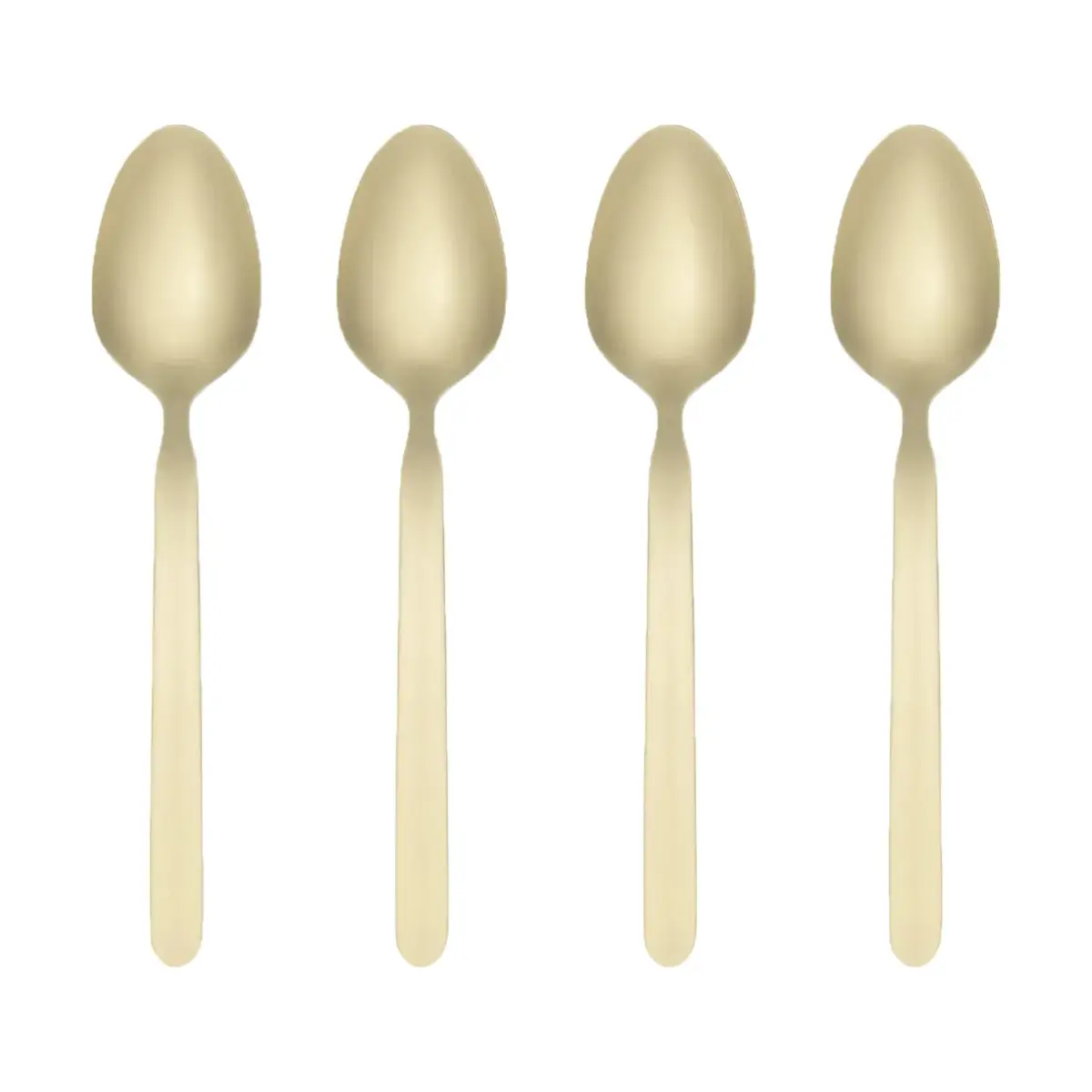 STELLA espressoskje champagne 4-pakning, 11 cm