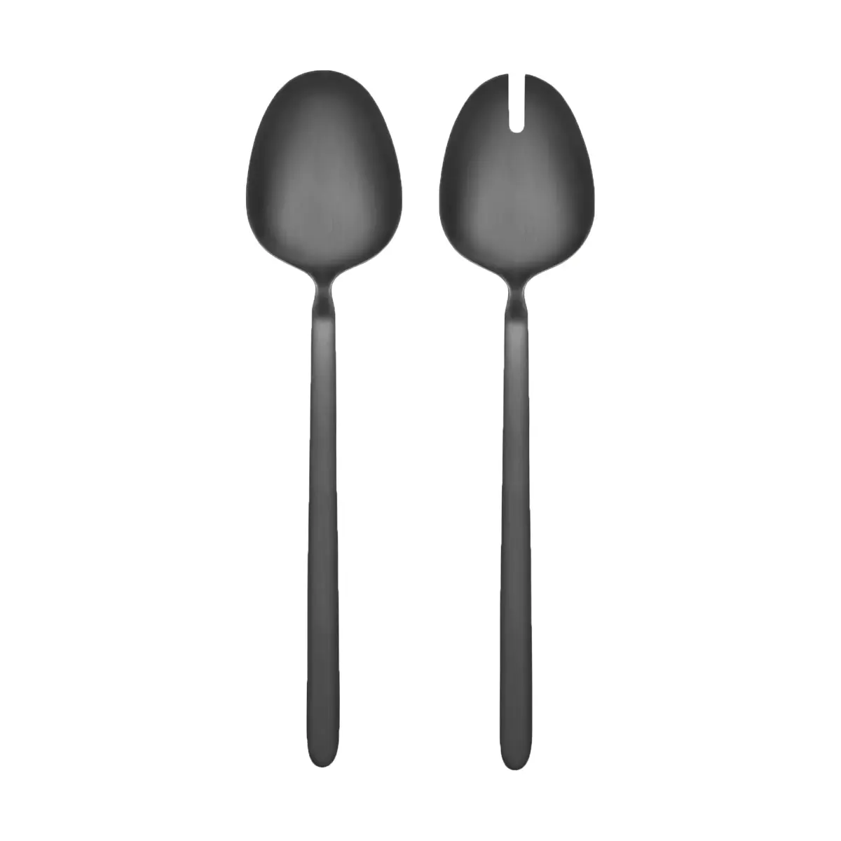 STELLA salatbestikk svart 2-pakning, 28 cm