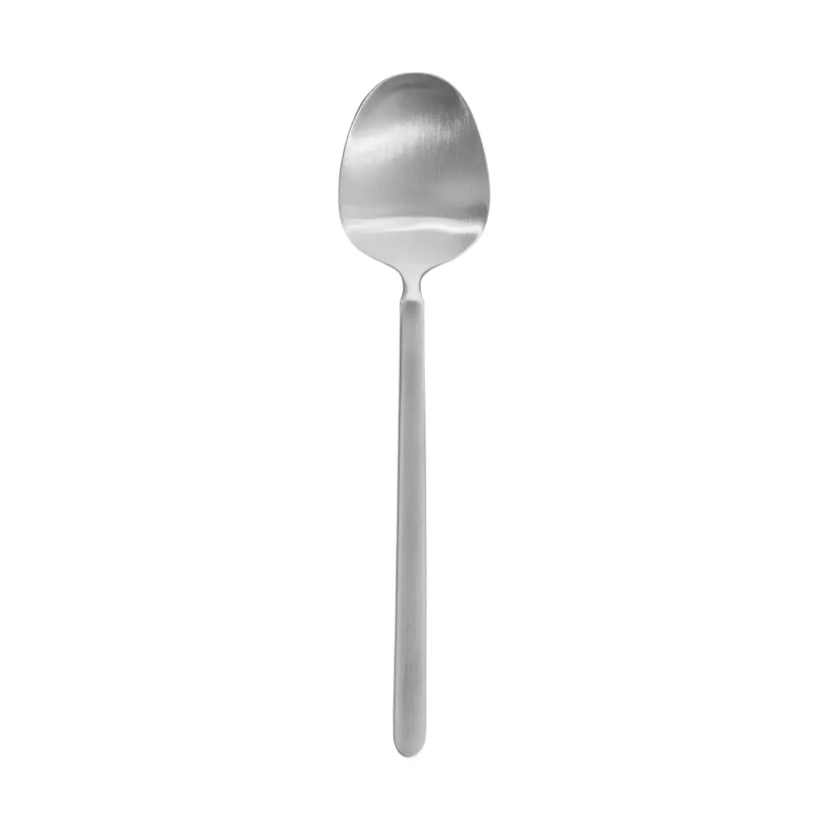 Stella serveringsskje 25 cm, Matt sølv