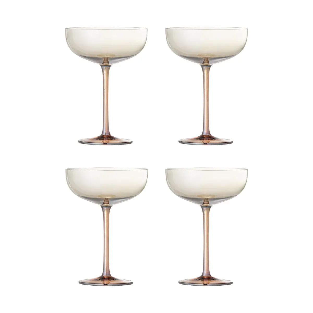 Aston cocktailglass 4-pakning, Bronse