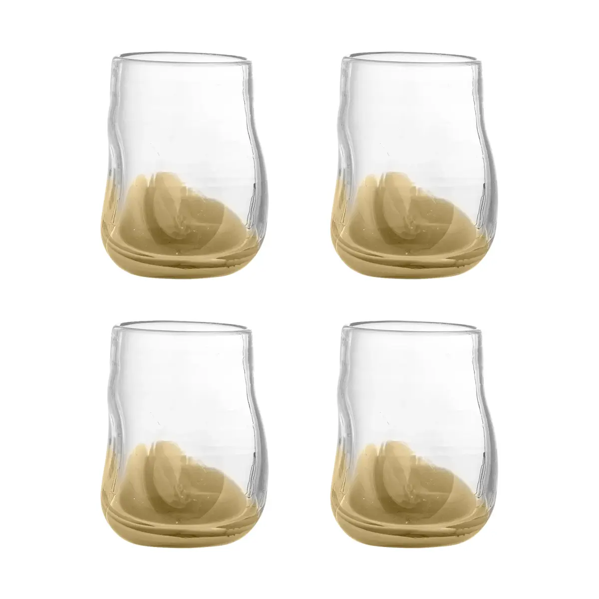 Ballard drikkeglass 4-pakning, Natur