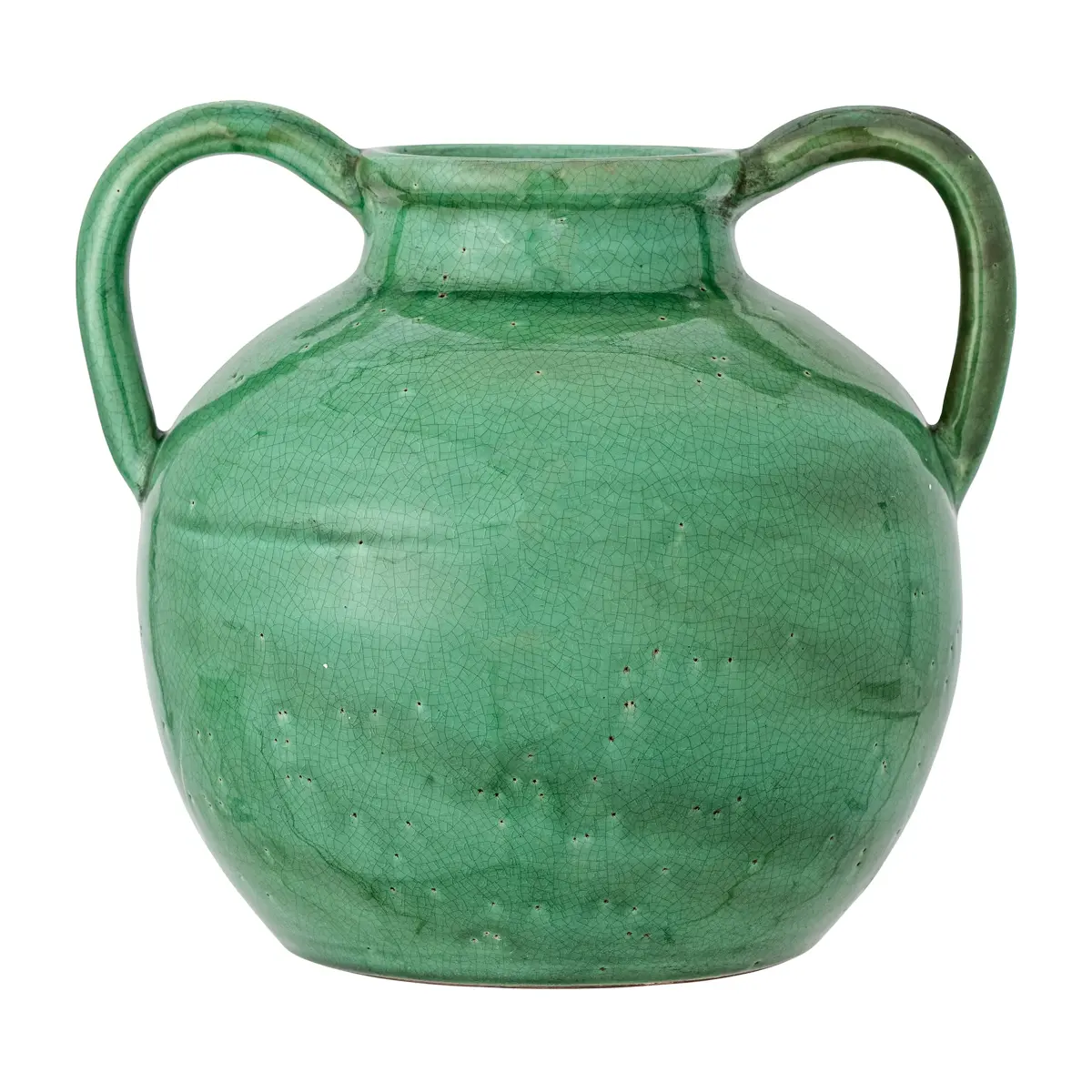 Cham Deco vase 25,5 cm, Grønn terrakotta