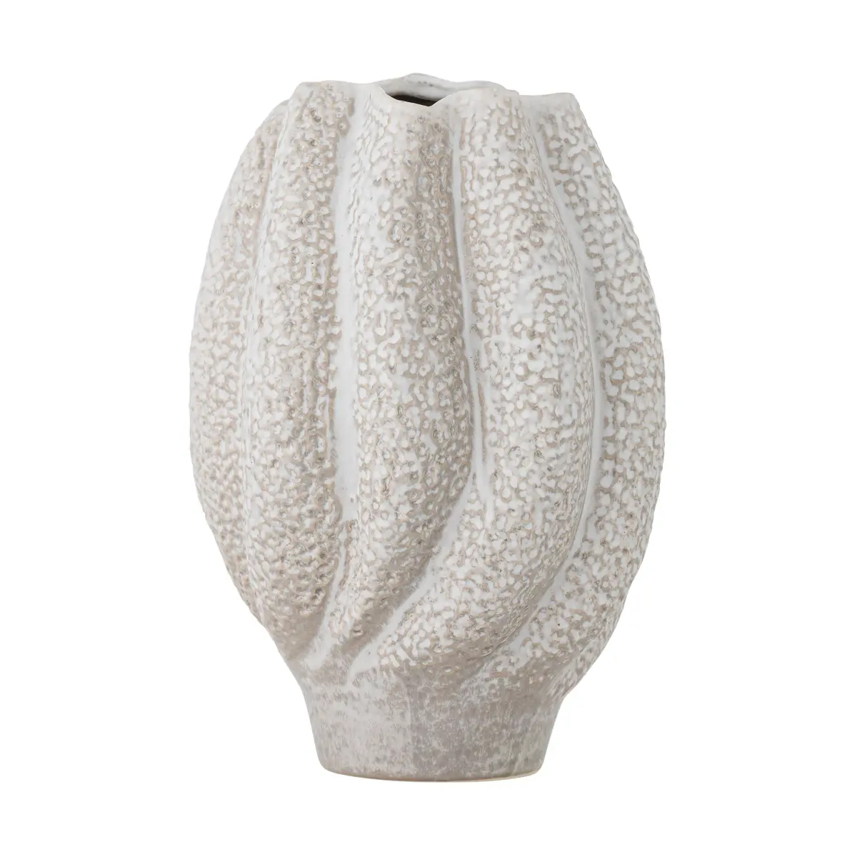 Cove vase 28 cm, Hvit