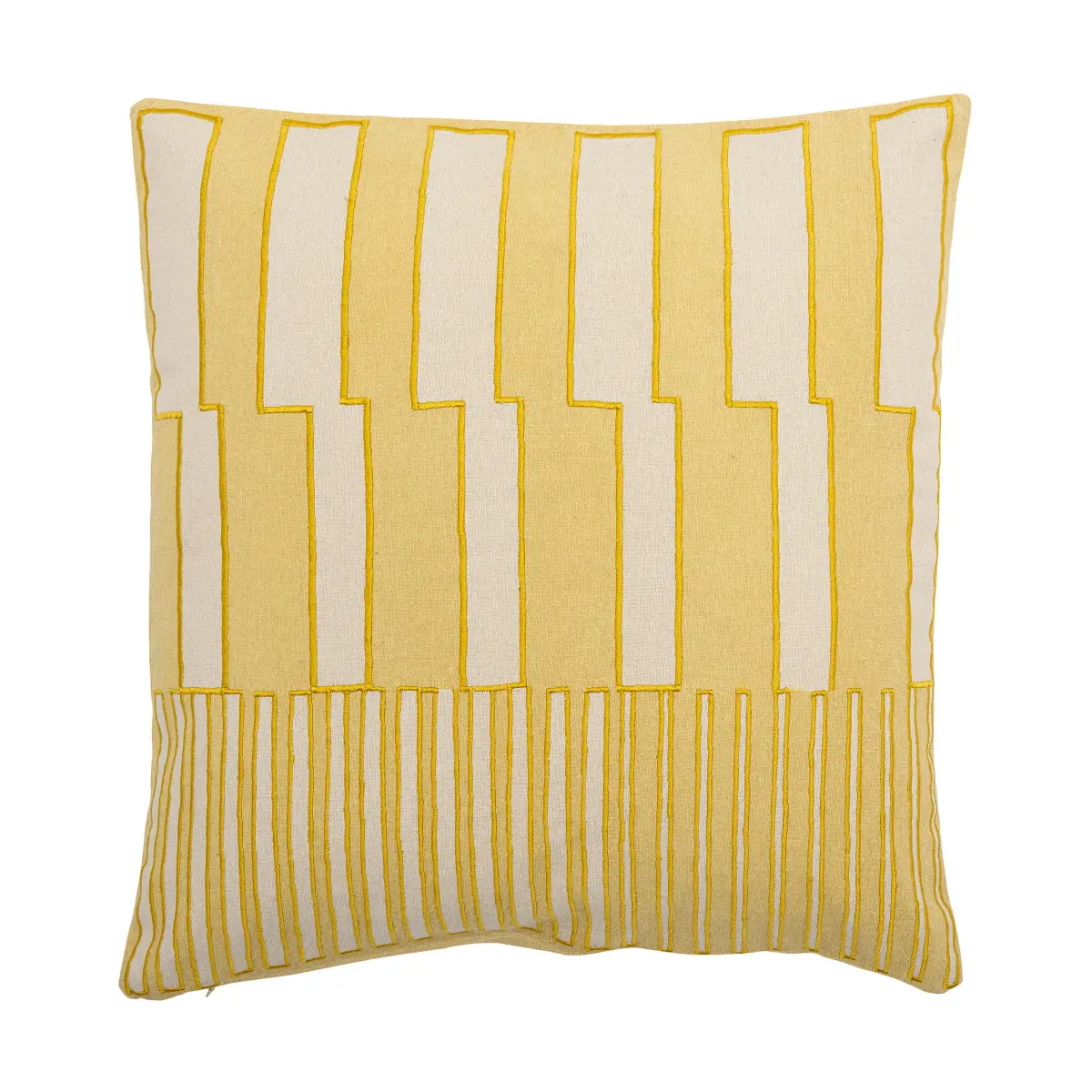 Cowes pute 40x40 cm, Yellow