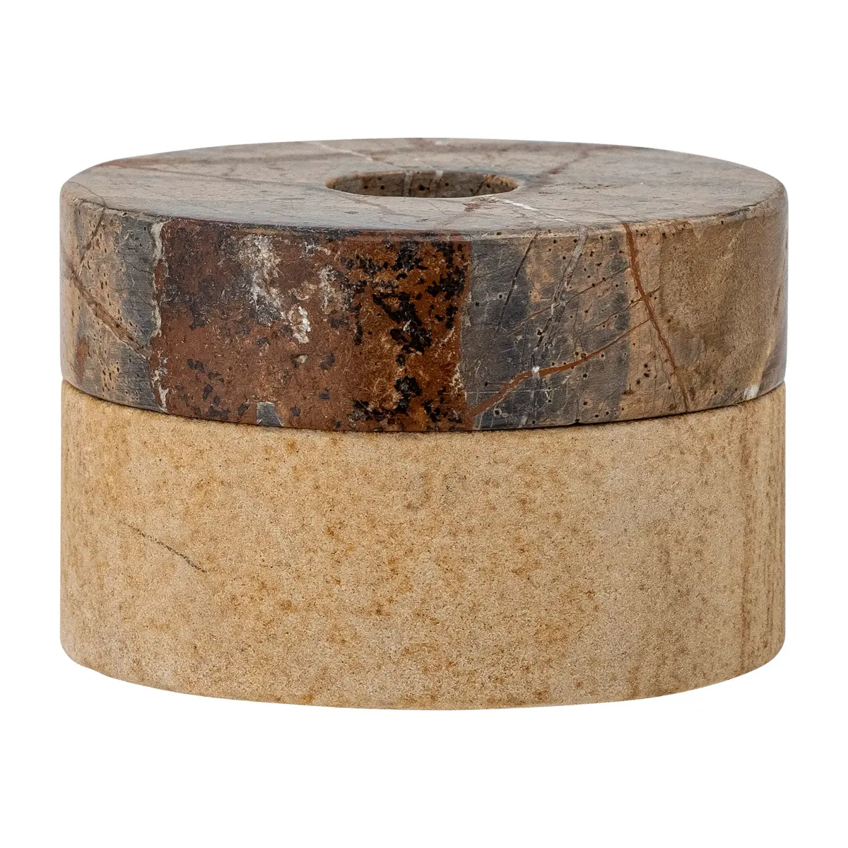 Dalin lysestake-telysholder Ø 9 cm, Sandstein