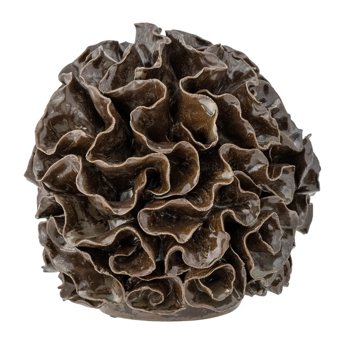 Delvan dekorasjon Ø 13,5 cm, Brun